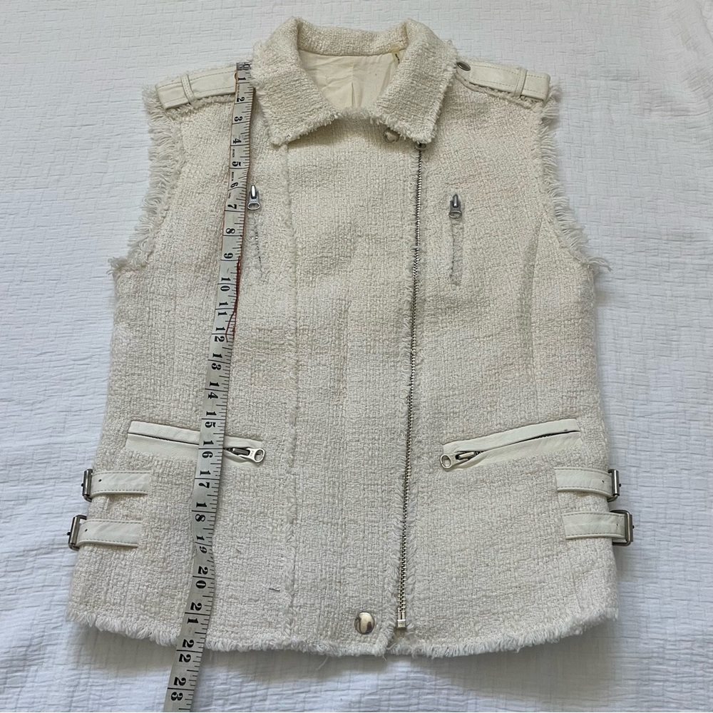 Rebecca Taylor tweed moto vest - Picture 8 of 8